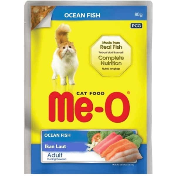 Meo Adult Ocean Fish Cat Wet Food Pouch