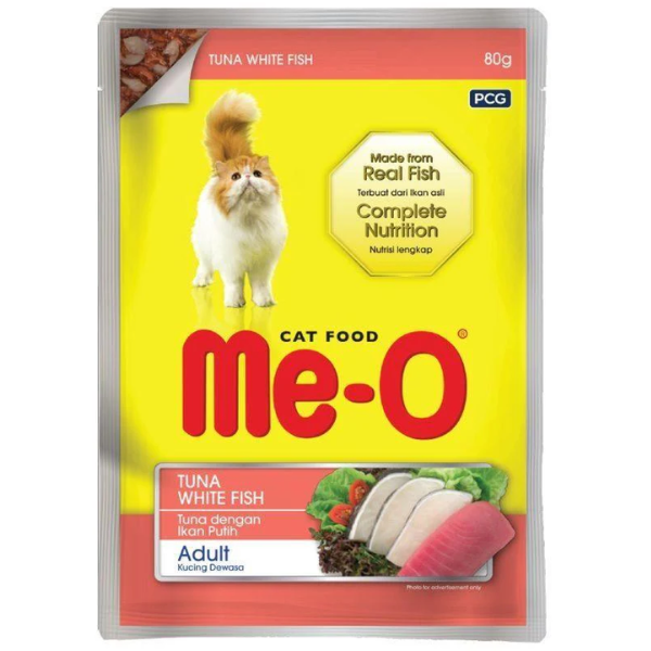Meo Adult Tuna With WhiteFish Cat Wet Food Pouch